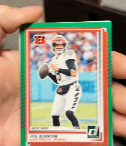 2025 Donruss #214 Joe Burrow — front