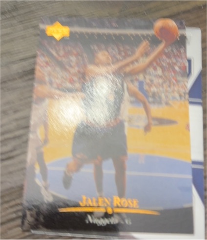 1995-96 Upper Deck #93 Jalen Rose — front