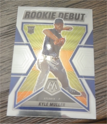 2022 Panini Mosaic Rookie Debut #RD-17 Kyle Muller — front