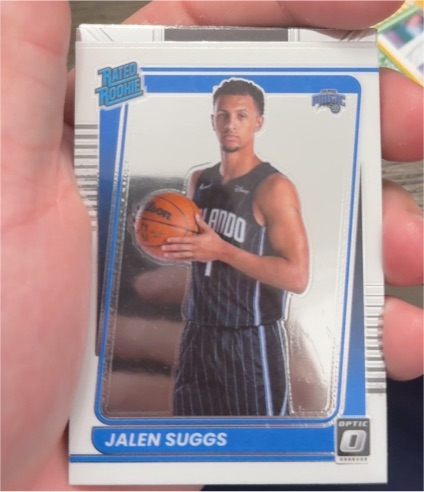 2021-22 Panini Donruss Optic #179 Jalen Suggs — front