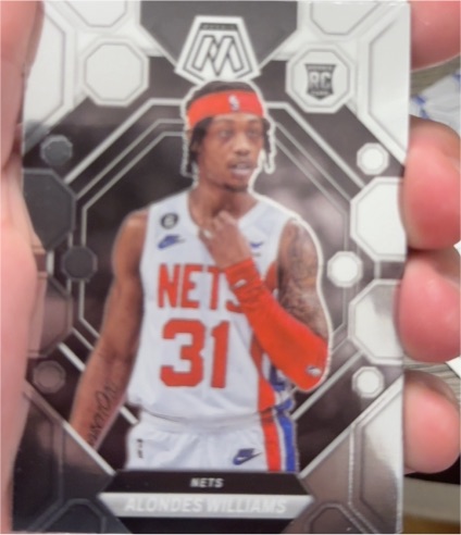 2022-23 Panini Mosaic #235 Alondes Williams — front