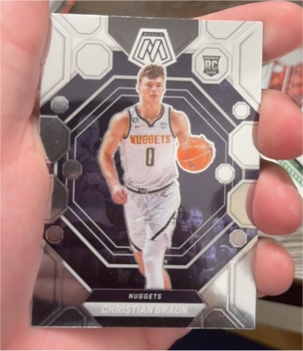 2022-23 Panini Mosaic #240 Christian Braun — front