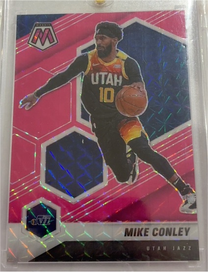 2020-21 Panini Mosaic #125 Mike Conley — front