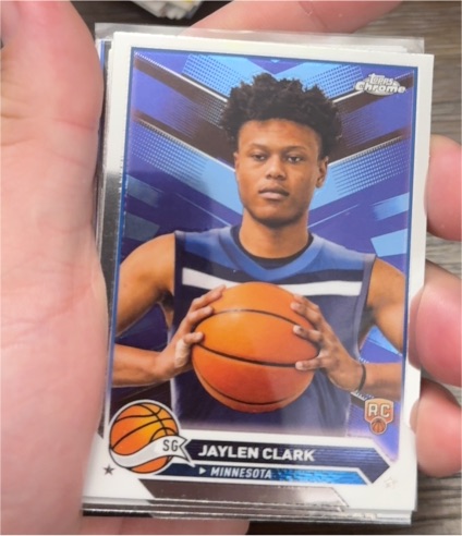 2023-24 Topps Chrome #49 Jaylen Clark — front