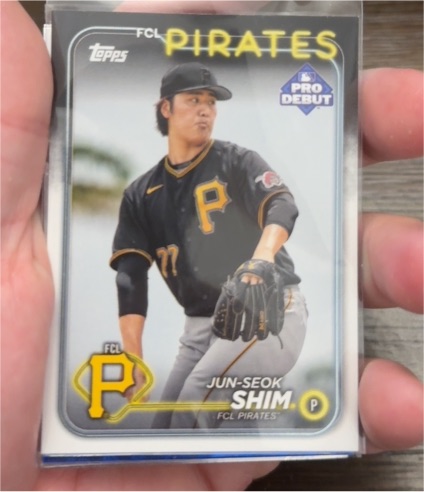 2024 Topps Pro Debut #PD-59 Jun-Seok Shim — front