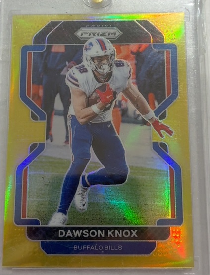 2021 Panini Prizm #116 Dawson Knox — front