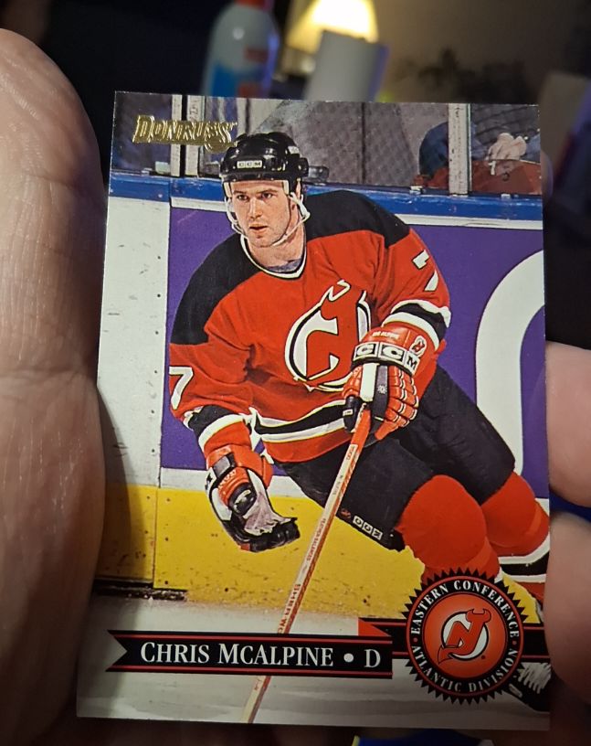 1995-96 Donruss #113 Chris McAlpine — front