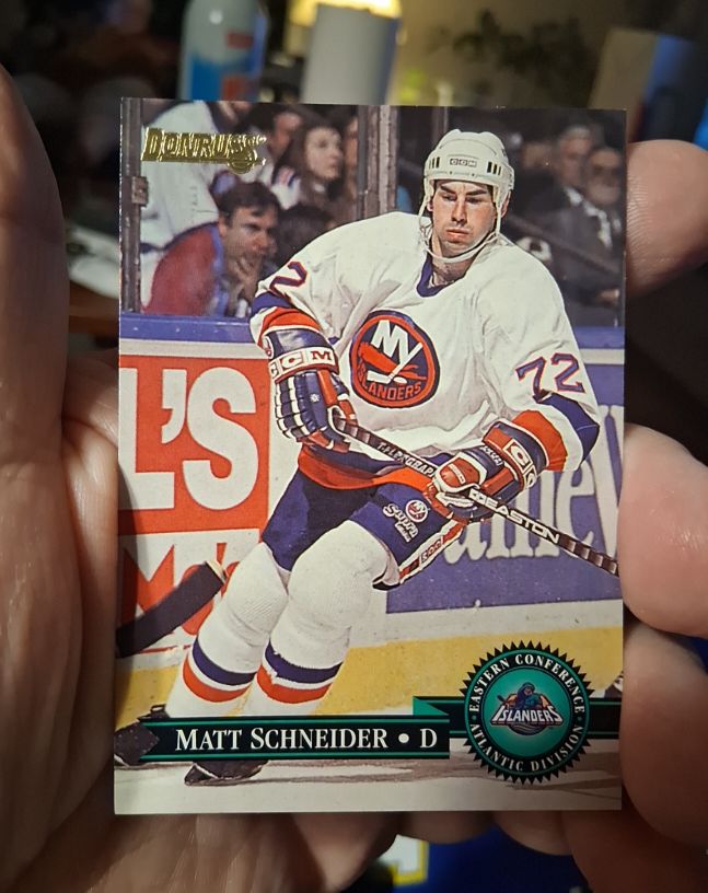 1995-96 Donruss #55 Matt Schneider — front