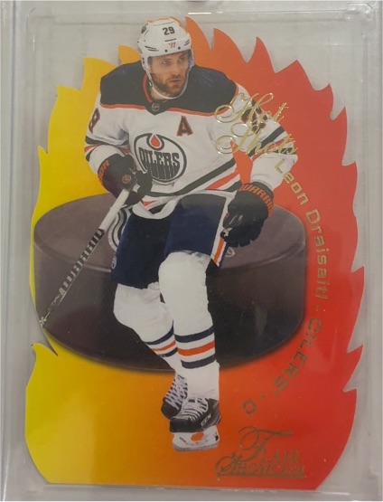 2012-13 Fleer Retro Flair Showcase Hot Shots Leon Draisaitl — front