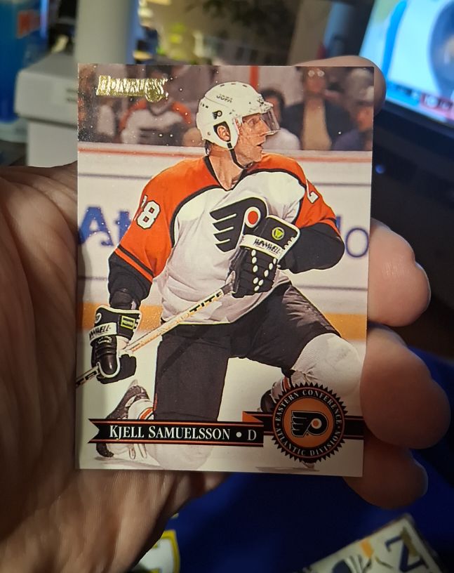 1992-93 O-Pee-Chee Premier #18 Kjell Samuelsson — front