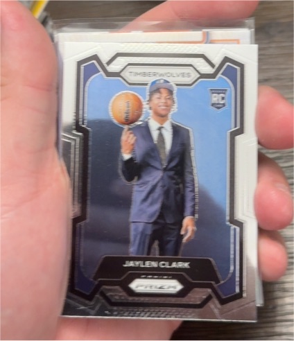2023-24 Panini Prizm #166 Jaylen Clark — front