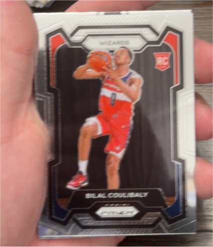 2023-24 Panini Prizm #153 Bilal Coulibaly — front