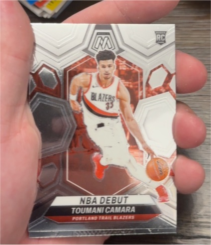 2023-24 Panini Mosaic NBA Debut #270 Toumani Camara — front