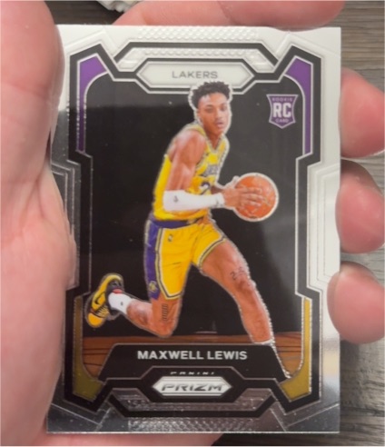 2023-24 Panini Prizm #143 Maxwell Lewis — front