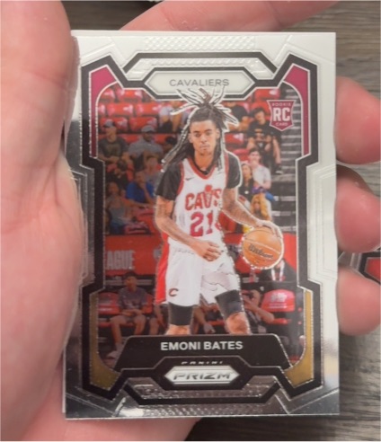 2023-24 Panini Prizm #169 Emoni Bates — front