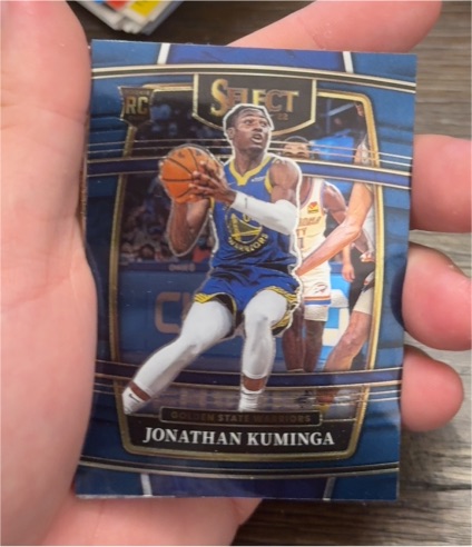 2021-22 Panini Select #28 Jonathan Kuminga RC — front