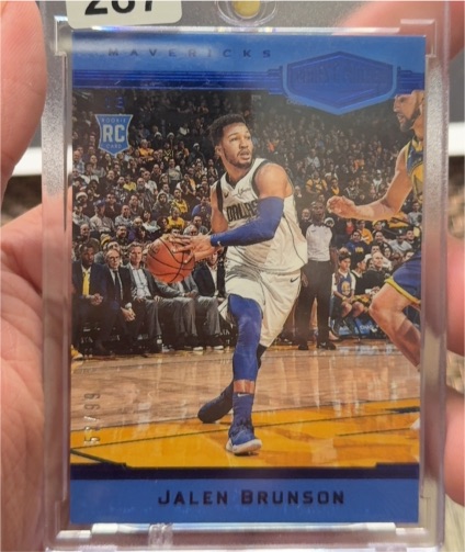 2018-19 Panini Chronicles #99 Jalen Brunson Rookie — front