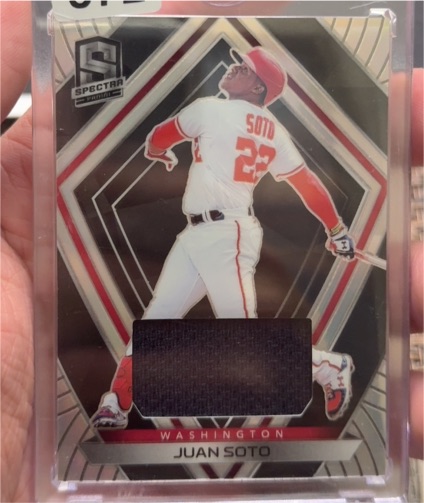 2020 Panini Chronicles Spectra #52 Juan Soto — front