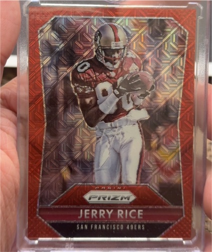 2015 Panini Prizm #80 Jerry Rice — front