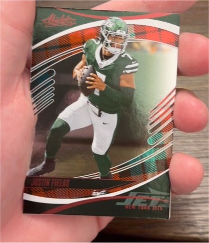 2025 Panini Absolute #3 Justin Fields — front