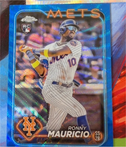 2024 Topps Chrome #28 Ronny Mauricio — front