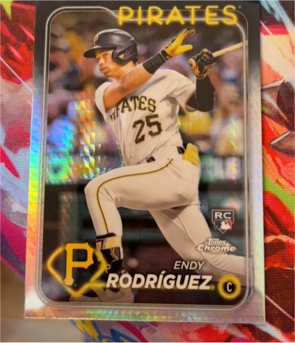 2024 Topps Chrome #295 Endy Rodríguez — front