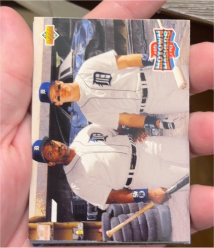 1993 Upper Deck #46 Motown Mashers Cecil Fielder / Mickey Tettleton — front