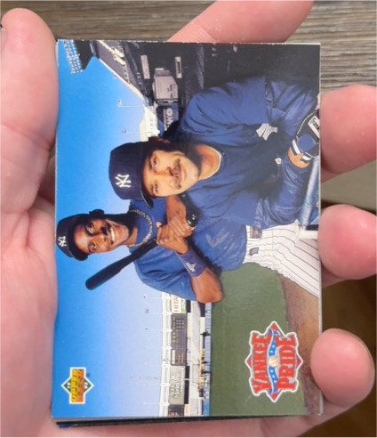 1993 Upper Deck #47 Yankee Pride Roberto Kelly / Don Mattingly — front