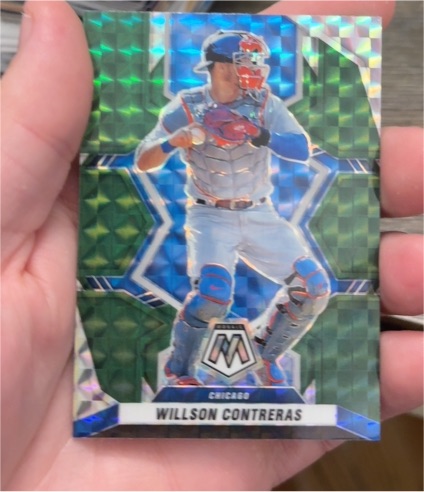 2022 Panini Mosaic #3 Willson Contreras — front