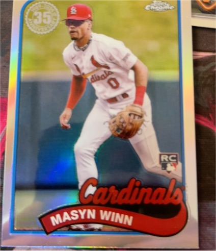 2024 Topps Chrome #89CB-17 Masyn Winn — front