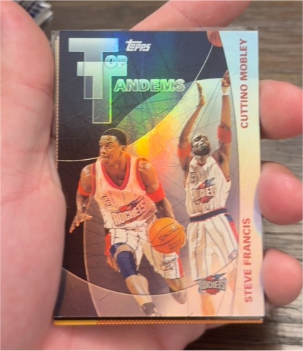 2002-03 Topps Top Tandems #TT10 Steve Francis / Cuttino Mobley — front