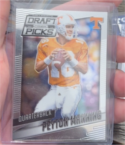 2015 Panini Prizm Collegiate Draft Picks #81 Peyton Manning — front