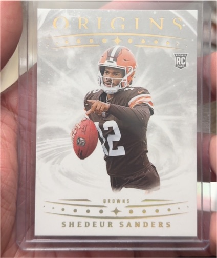 2025 Panini Origins #107 Shedeur Sanders — front