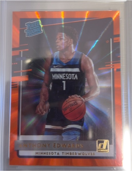 2020-21 Donruss #201 Anthony Edwards — front