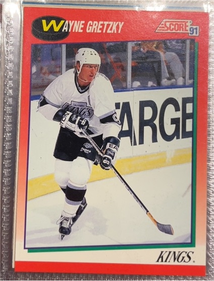 1991-92 Score Canadian #100 Wayne Gretzky — front