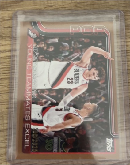 2025-26 Topps #289 Shaedon Sharpe — front