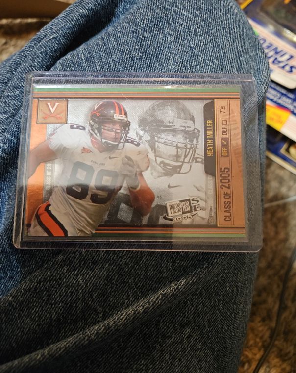 2005 Press Pass SE Class of 2005 #CL4 Heath Miller — front