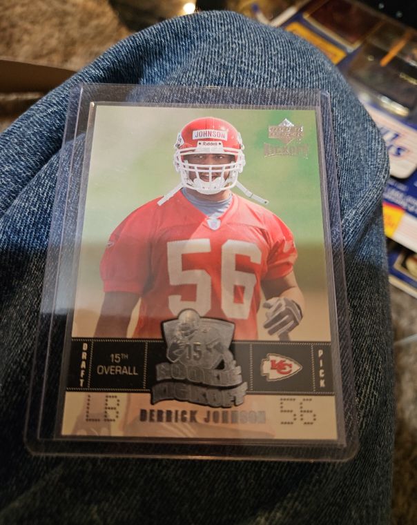 2005 Upper Deck Kickoff #56 Derrick Johnson — front
