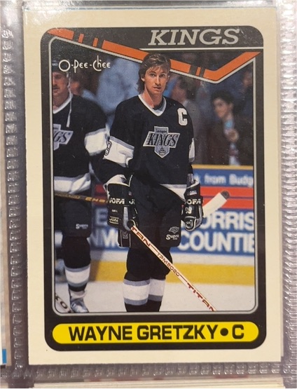 1990-91 O-Pee-Chee #120 Wayne Gretzky — front