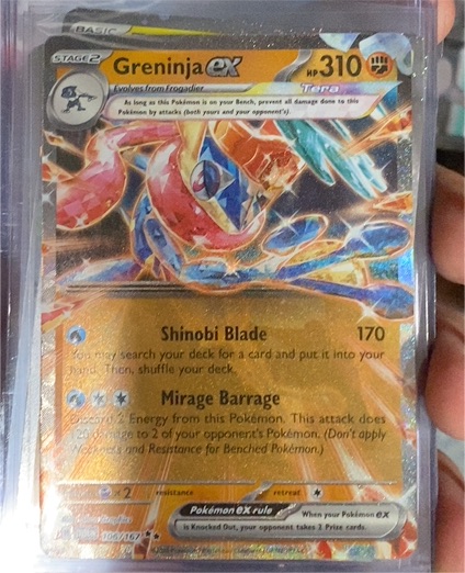 2024 Pokémon TCG Twilight Masquerade #106 Greninja ex — front