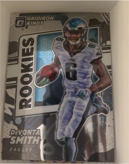 2021 Panini Donruss Optic Gridiron Kings #RGK-5 DeVonta Smith — front