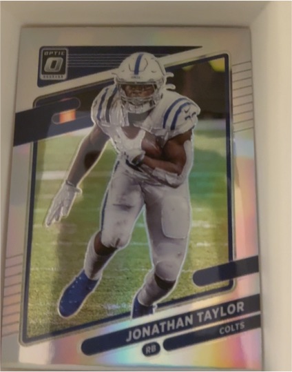 2021 Donruss Optic #110 Jonathan Taylor — front
