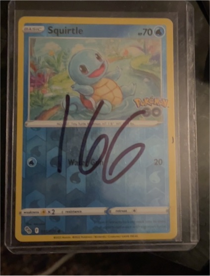 2022 Pokémon GO #015 Squirtle — front