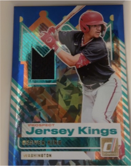 2025 Donruss Prospect Jersey Kings #PJK-SK Seaver King — front
