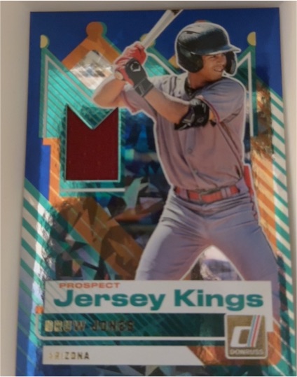 2025 Donruss Jersey Kings #PJK-DJ Druw Jones — front