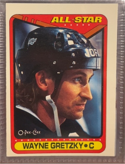 1990-91 O-Pee-Chee All-Star #199 Wayne Gretzky — front