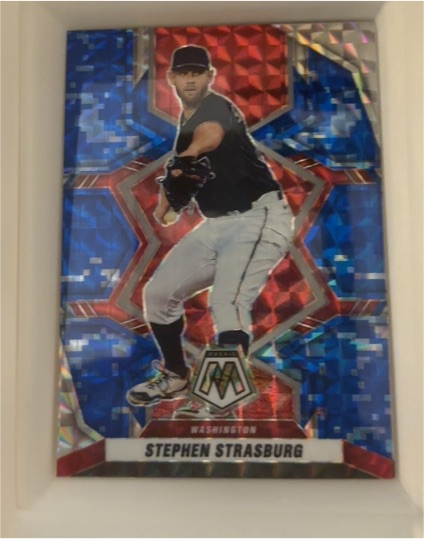 2022 Panini Mosaic #8 Stephen Strasburg — front