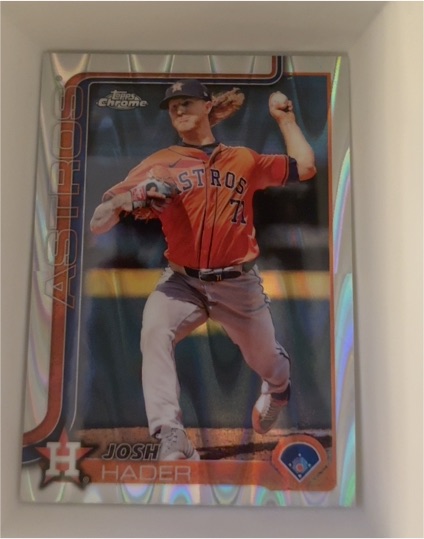 2025 Topps Chrome #295 Josh Hader — front
