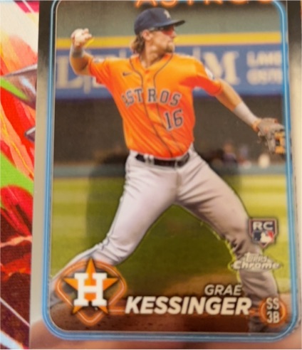 2024 Topps Chrome #193 Grae Kessinger — front
