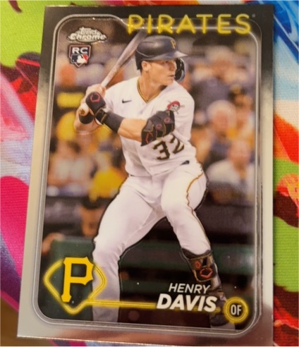 2024 Topps Chrome #260 Henry Davis — front